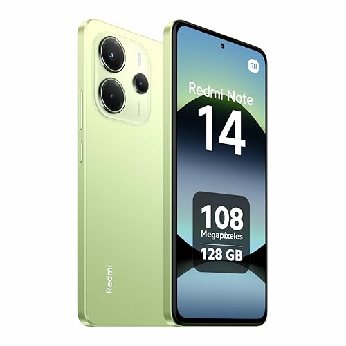 Xiaomi Redmi Note 14 4G 6/128GB Verde Lima Libre
