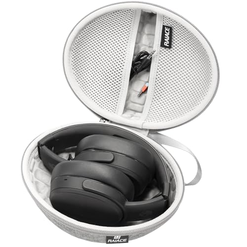 Image of Hard Travel Carrying Case Compatible with Skullcandy Crusher Over-Ear Headphones. (Case Only, Not Include The Device)-Gray(Gray Lining)