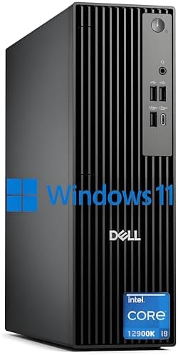 Dell 2025 Slim Business Desktop – Inte Core i9-12900K, (16Core, 24Threads) Ultra-Quiet Design, 32GB DDR5 RAM, 1TB PCIe SSD, Dual 4K Monitor Support, Wired Keyboard and Mouse, Windows 11Pro Dell 2025 Slim Business Desktop – Inte Core i9-12900K, (16Core, 24Threads) Ultra-Quiet Design, 32GB DDR5 RAM, 1TB PCIe SSD, Dual 4K Monitor Support, Wired Keyboard and Mouse, Windows 11Pro