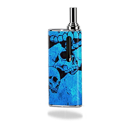 Mightyskins Skin Compatible With Eleaf Istick Basic Blue Skulls Protective  | Desertcart Belize