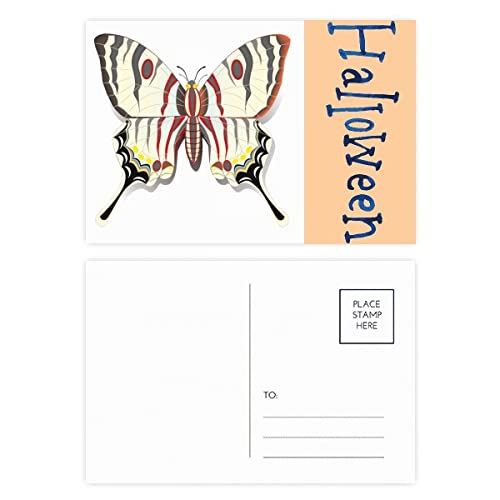 Cartes postales d'Halloween papillon surdimensionne pour eviter les decorations banales