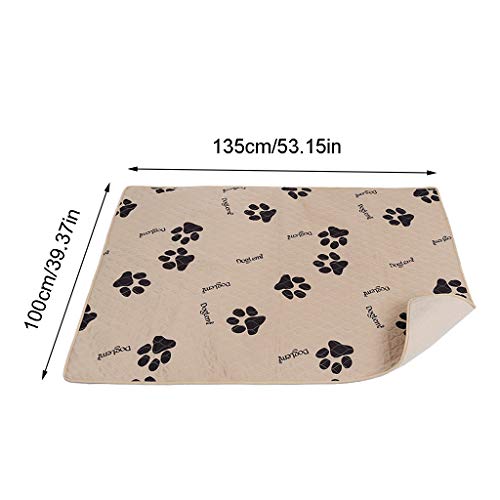 FTYRWU7IWO Almofadas laváveis para filhotes de animais de estimação, reutilizáveis, para adestrament