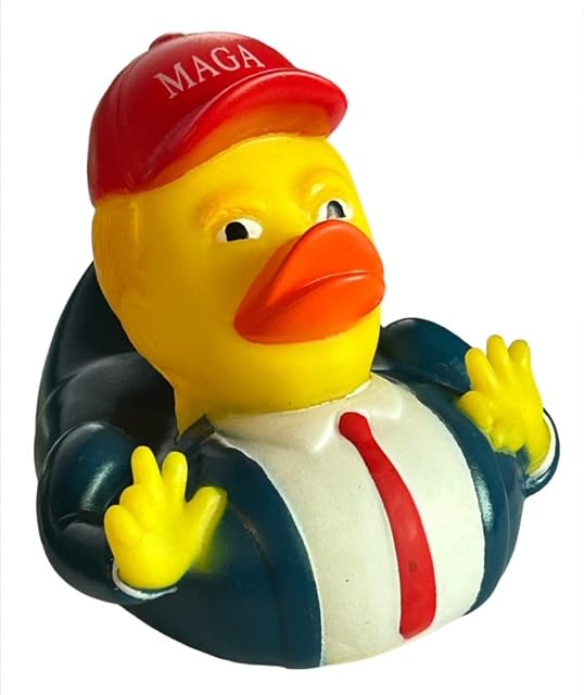 Rubber Bath Trump Duck Great for Ducking Birthdays Funny Collector's Gift