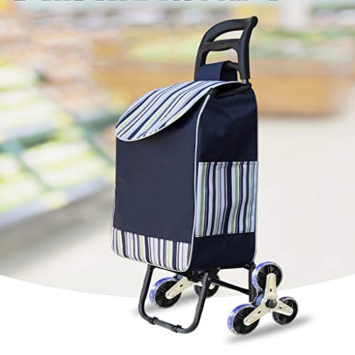 Carretilla plegable para compras de aleación de aluminio miniatura 2