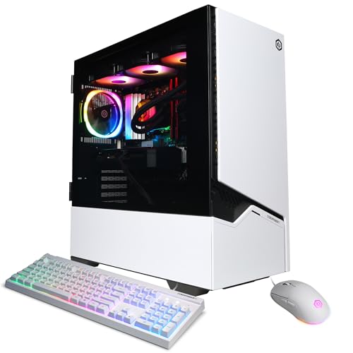 Image of CyberPowerPC Gaming PC, AMD Ryzen 7 9800X3D, GeForce RTX 5070 12GB