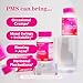 Pink Stork PMS Supplement for Women - Vitex, Ashwagandha, Maca Root & 10 Vitamins & Minerals to Support Hormone Balance, Mood, Bloating, Period Regularity - 60 Capsules
