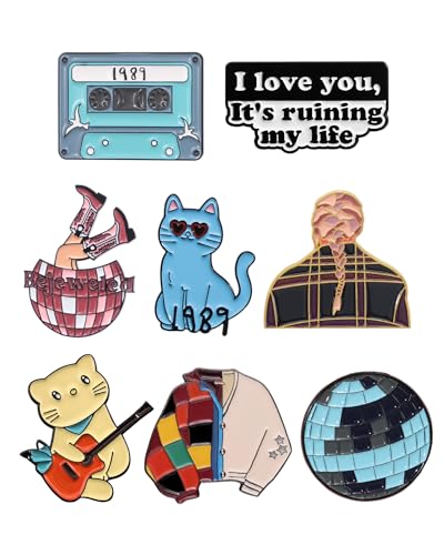 Image of beyonday Creative Singer Pins for Collection Lyrics Album Inspired Brooch Pins for Fans Friendship Brooch Music Lover Enamel Pins on Backpacks Clothes Jeans Hats Concert Gifts for Enthusiasts Women Adults