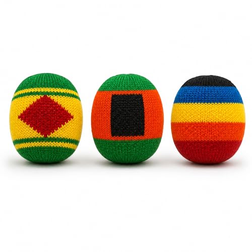 ITD ITANDA Footbag, Handmade Knitted Sand Filled Kicking Ball 3 Pack, Leak-Proof Reinforced Seams Colorful Foot Bags for Freestyle Tricks, Juggling, Indoor Outdoor Party Favors & Campus Games