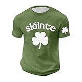 Design graphique original avec un imprimé Saint-Patrick et stylé, apportant une touche décorative unique et festive à votre tenue.