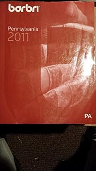 Unknown Binding Barbri Pennsylvania 2011 (Pennsylvania 2011) Book