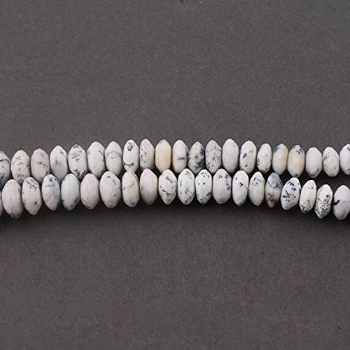 Opale dendritique perles rondelles pour créer vos bijoux bohèmes chic fait main