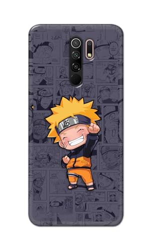 Image of Plastic Printfidaa Printed Hard Back Cover Case For Mi Redmi 9 Prime | Mi Poco M2 | Mi Poco M2 Reloaded Back Cover (Famous Anime Cartoon Character) -112