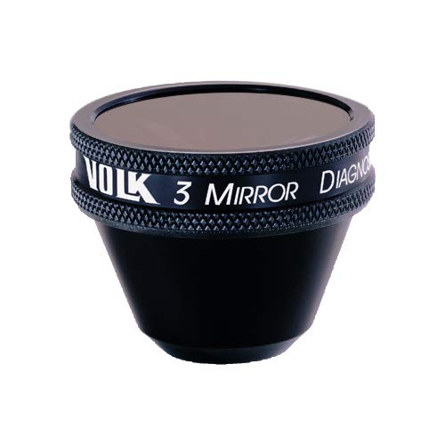 Volk G-3 Gonio Lens - Contact, Coating & Size Options (Volk 3-Mirror - ANF+ Flange, Uncoated)
