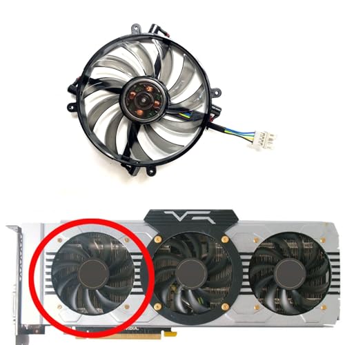 Repuesto de ventilador FD7010H12D para reparar Manli GTX 1070