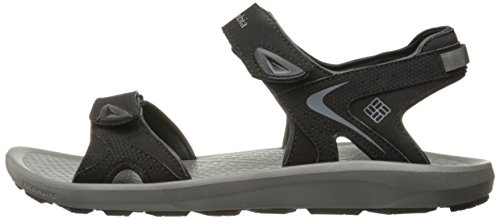 Columbia Techsun Sandalias Deportivas, Hombre, Negro (Black/Titanium MHW 010), 46 EU (12 UK)