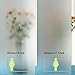 Frosted Window Film,Privacy Static Cling Glass Door Film,Removable Stained Glass Anti UV Window Cling for Bathroom,Office,Meeting Room,Bedroom Security and Decoration,35 inches by 78.7 inches