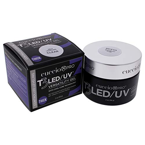 Gel Cuccio Pro T3 LED/UV Versátil Transparente 2 Oz miniatura 4