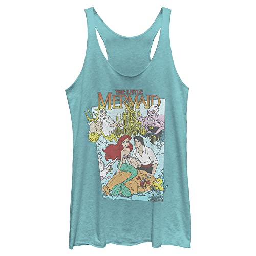 Camiseta Disney Sirenita de mujer ideal para lucir un look urbano casual en tus paseos de verano