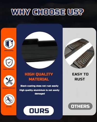 Juego de 2 estribos laterales para Acura MDX 2022-2026 miniatura 5