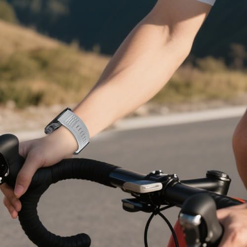 Image of 26mm Quickfit Silicone Watch Bands Compatible with Garmin Fenix 8 Pro /quatix 8 51mm /Fenix 7X /7X Pro /6X /6X Pro /5X /5X Plus /3 HR /Enduro 3 2 /Descent Mk3i 51mm /Mk2i /Tactix 8 /7 pro /epix Pro 51MM