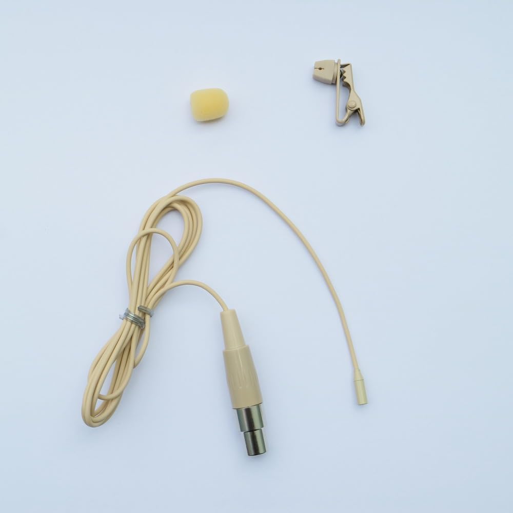 Hidden Very Mini Lapel Lavalier Microphone for AKG Wireless Mini TA3F 3Pin Omnidirectional Wireless BeltPack Transmitter