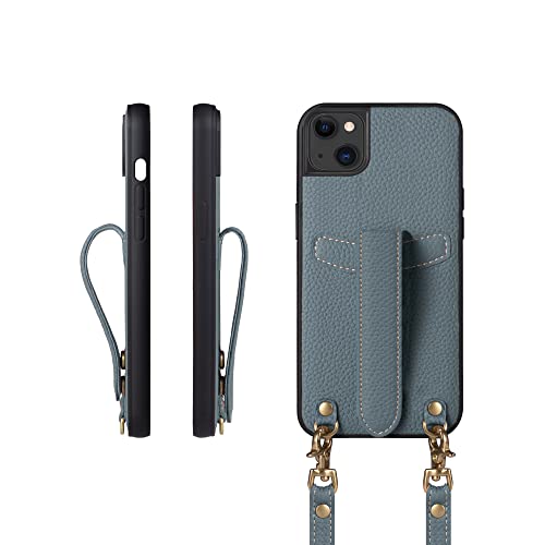 COGURE  X}zP[X iPhone15Plus P[X V_[Xgbv {v h~ ϏՌ Mtg{bNXt COPG u[yBlueLinz