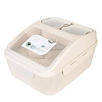 カントリー調　米・ビスケット用保存容器セット 443432-2.jpg