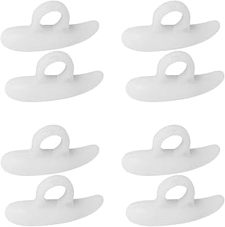 EXCEART 4 Pares Separadores de Dedo Do Pé Em Gel Em Forma de Pétala Espaçadores Do Dedo Do Pé de Silicone Protetores Espalhadores Corretores Do Dedo Do Pé Corretor Separado Do Joanete