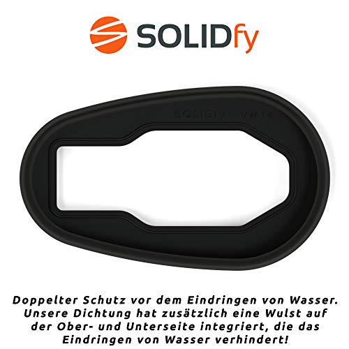 SOLIDfy® - Roof antenna seal for VW T4, black, Für VW T4 - Image 3