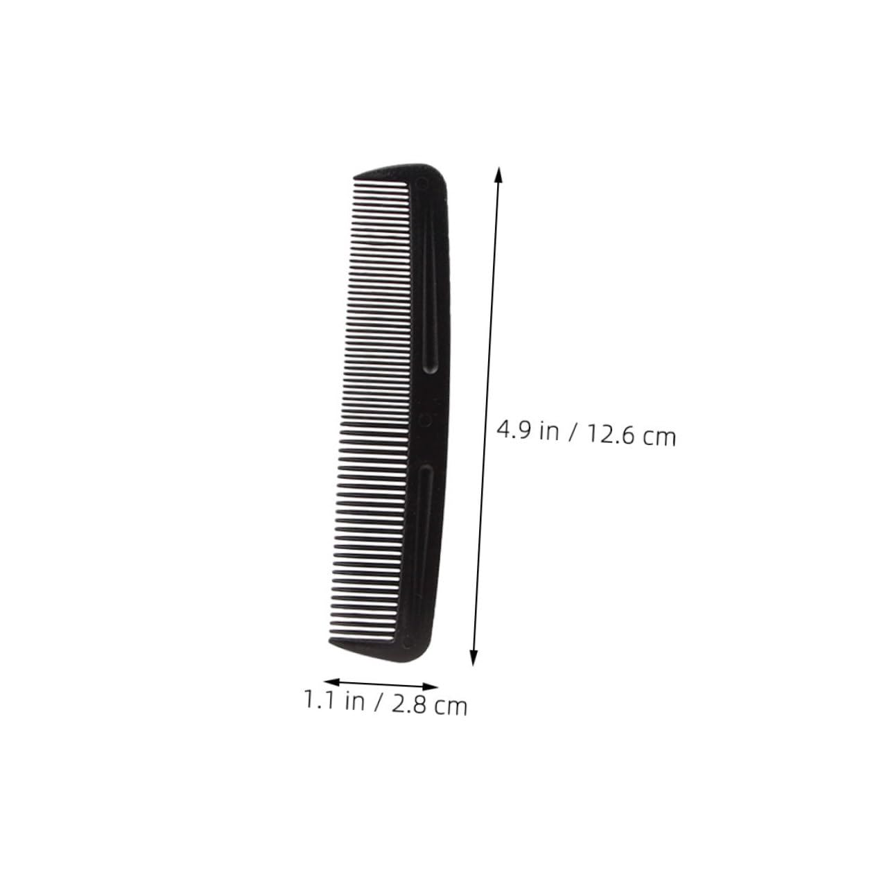 SHERCHPRY 200pcs Pocket Hair Dla Mężczyzn I Kobiet Drobne Zęby I Szerokie Zęba Grzebień Do Włosów Do Stylizacji Fryzjerskiej