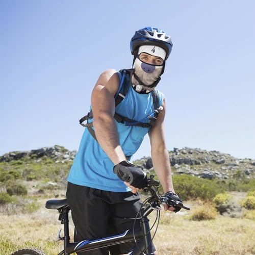 Balaclava para Hombre y Mujer máscara para esquí, cubierta completa para ciclismo miniatura 4