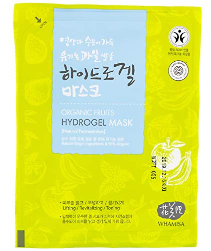 Whamisa Fruits Bio & Tomato Fermentados Hydrogel Máscara facial con Lactobacillus