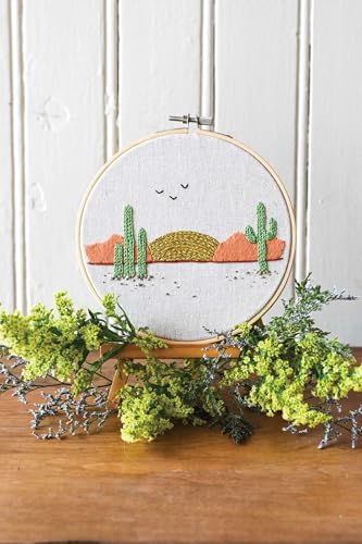 Image of Hand-Stitched Oasis: Embroider Realistic Elements; Step-by-Step Guide with 35 Techniques
