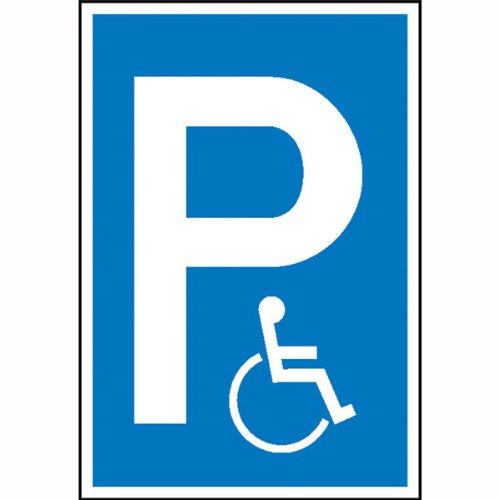Format 4044589042941 - Parkplatzss. Behindertenpkunststoff (Polystyrol)