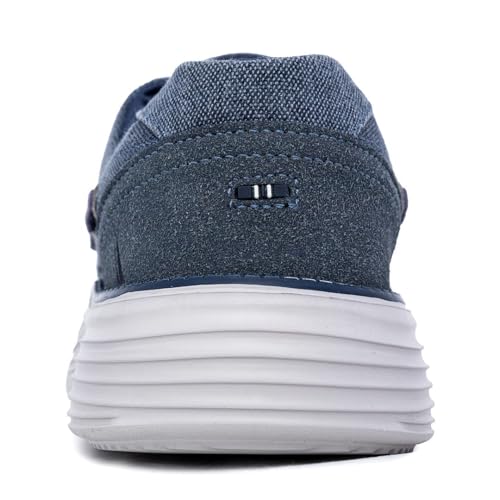 Image of Nautica Men's Slip-On Casual Loafers Comfort Sneaker - Elastic Stretch Moccasin - Athletic Walking Shoe-Pearson