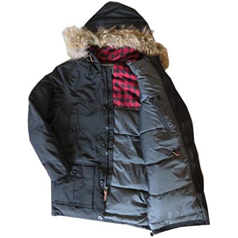 Woolrich Men's Arctic Down 550 Fill Parka Deep Navy Holiday Sale Cover