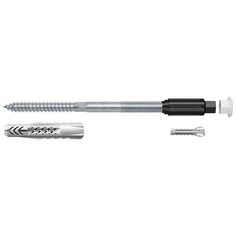 Fischer TherMax 8/180 M6 Spacer Mounting System for Insulation Materials, with Anti-Cold Cone and Universal Compatibility