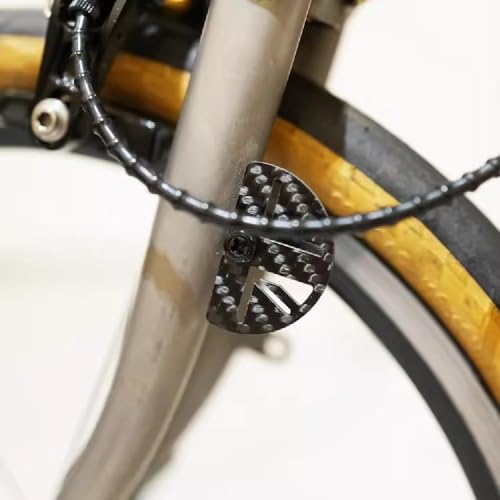 Sgxbos Folding Bicycle Brake Cable Limiter Line Blocking Plate for Brompton Line Blocking Plate A/C/P/Tline Cable Protection