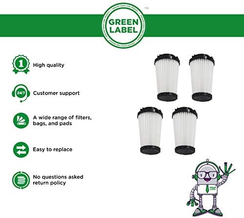 4 Pack For Dirt Devil F2 HEPA Vacuum 