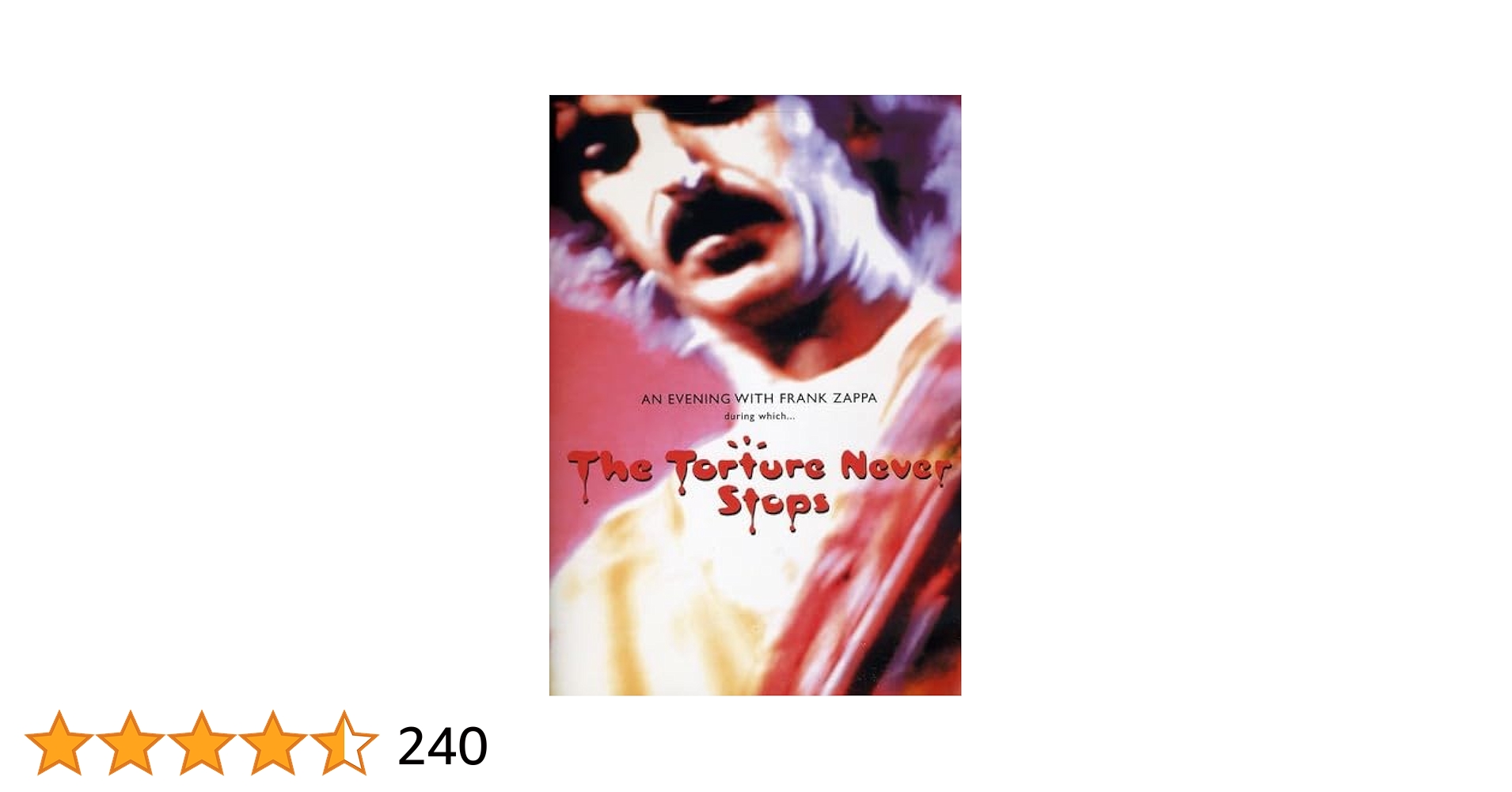 FRANK ZAPPA/THE TORCHUM NEVER STOPS1〜4 Amazon.com: Frank Zappa - The Torture Never Stops : Frank