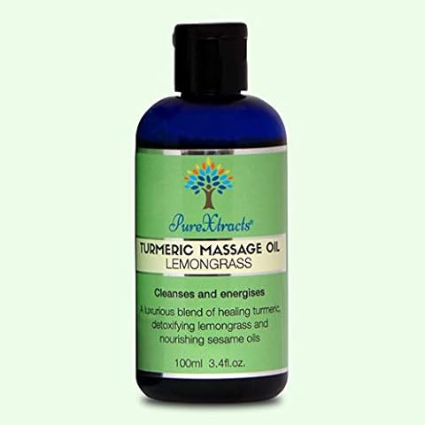 PureXtracts Turmeric Massage Oil for Arthritis Relief Cover