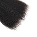 TOPBULK Kinky Straight Human Braiding Hair No Weft 100g (1Pack-4PCS) Wet and Wavy Bulk Human Hair For Boho Braids Yaki Straight For Micro Braiding (Kinky Straight, 18 Inch)