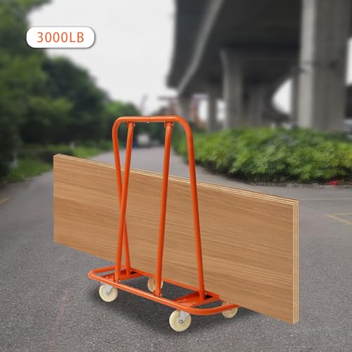 Carretilla para paneles de acero, carga 3000 lb miniatura 5