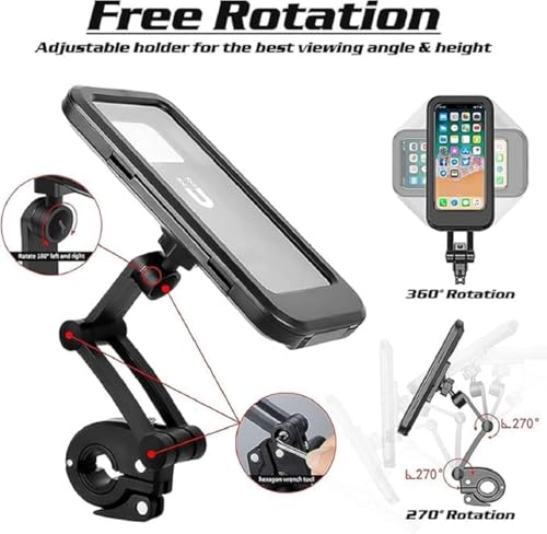 VOXBIT Adjustable Bike Mobile Holder Stand - Image 3