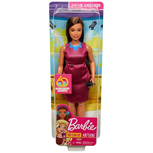 Barbie Journaliste 60eme Anniversaire Poupee Mannequin Theme Metiers - vue 2
