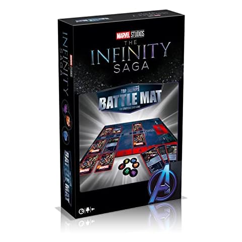 Top Trumps Marvel Battle Mat Card Game Cover