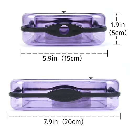 HUAPOPMU Tragbare transparente Acryl-Shisha-Box wie ein Buch Shisha-Set Nargile Shisha Narguile Chicha Cachimbas Shisha… – Bild 3