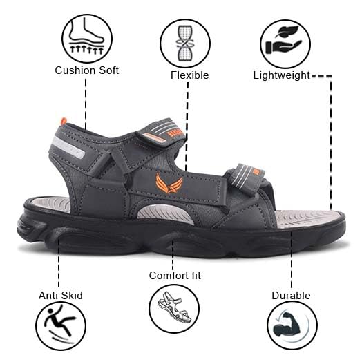 Image of BERSACHE Extra Soft Classic Sandal with Ultra Soft & Flexibility Sandals for Men's