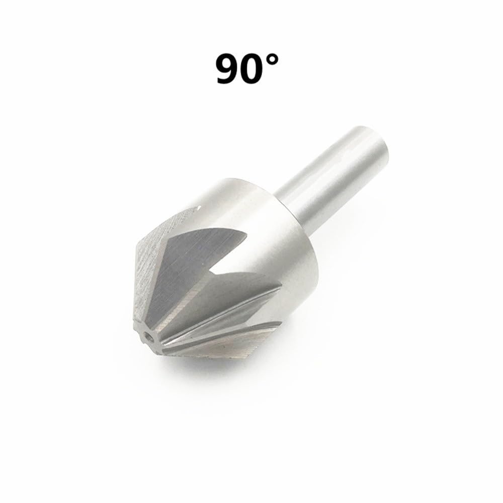 Wiertła stożkowe 60/90/120 stopni, HSS, frez fazowany 6-50 mm, gratowanie stali szybkotnącej(90 stopni, 35,0 mm)