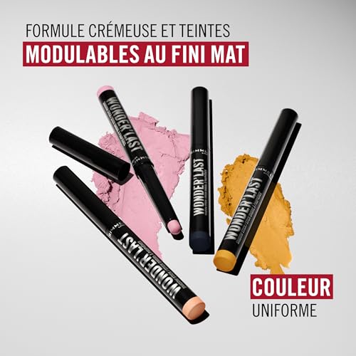 Fard À Paupières Longue Tenue Teinte Soft Bubbles 004 Wonder'last Vegan Rimmel Le Stick - vue 7
